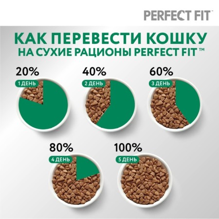 Dry food Perfect Fit for sterilized cats, chicken, 1.2 kg-5