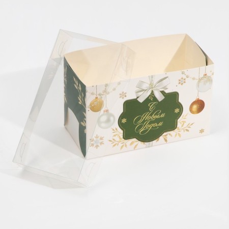 Baby for the Capcake "White-gold", 16 x 8 x 10 cm, New Year-4