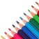Caucal pencils 12 colors Kuromi, plastic housing, hexagonal