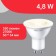 Smart light bulb Yeelight GU10 Smart Bulb W1 (Dimmable) YLDP004, 4.5 W, 350 lm