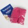 Space sand pink in the box, 1 kg + sandbox + molds