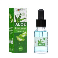 Dry strengthening nail oil Milv Aloe, 15 ml