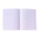 Notebook 96 LL VIGO Bumvinyl VA0104 Red, OFSET block