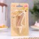 Candle for the cake figure "Oval" Golden "1", large, 5.5 cm