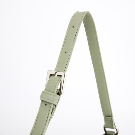 Baget bag with zipper, olive color-3