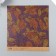Scrapbooking paper bilateral craft "Cocoa and flowers" density 180 g 15.5x17 cm