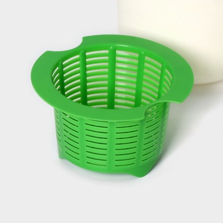 Form for the preparation of cheese and cottage cheese "Frash", 17.5 × 14.6 × 13.5 cm-6