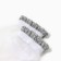 Women's socks glass minku "flowers", white color, size 36-37 (23 cm)