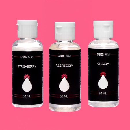 Moisturizing chopping gel, raspberry taste, water-based, 50 ml-4