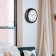 Wall watches, series: classic, d-25 cm, black