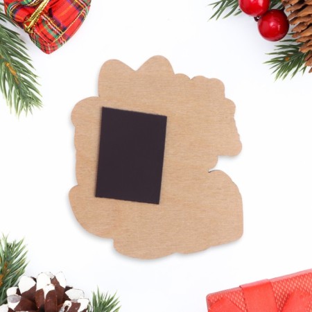 New Year's magnet "Merry New Year!" symbol of the year, Christmas tree-1
