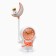 Clock - an alarm clock "Cosmonaut" for children, 2 modes, dial D -9 cm, 15 x 28 cm