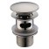 The bottom valve for the Wasserkraft A073, Push-UP, overflow, brass, color nickel