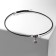 Choker "Pearl" drop on a velvet cable, 20 cm