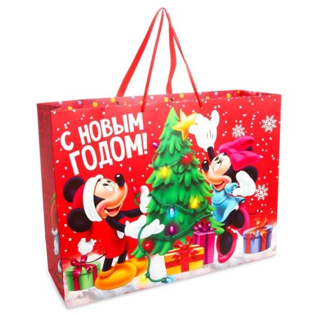 New Year. Gift package, 61x46x20 cm, packaging, Mickey Mouse-2