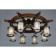 Ceiling chandelier Ferro E27 480W