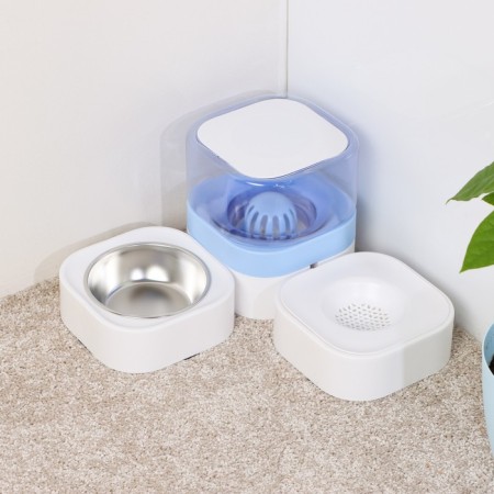 Auto feeder with a removable lid, a container of 1.8 liters, purple-12