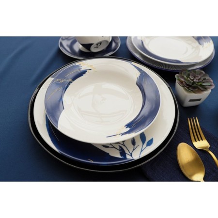 Plate porcelain dining shares Ternura, D = 25 cm-4