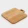 Board for serving with the Author's handle, 24 × 28 × 1.8 cm, array of birch, natural color