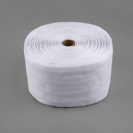 The curtain tape is classic, matte, 10 cm, 50 ± 1 m, white color-5