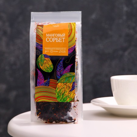 Flavored tea "mango sorbet", 50 g