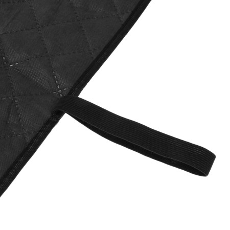 Protection on the Radiator grille 80 x 70 x 35 cm, oxford quarrel, black-1