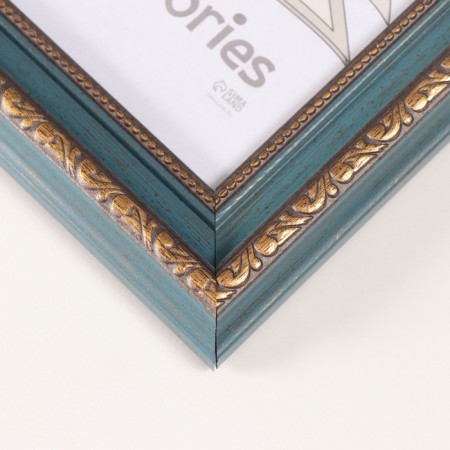 Photo frame plastic "Babylon" 15x21 cm, emerald-2