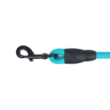 Round "Tone" leash, with a soft handle made of paralon, 120 x 1.2 cm, blue-1