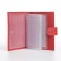 Cover for autoDocations and passports, red color