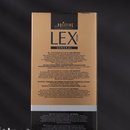 Tuale water men's Lex General, 90 ml-2