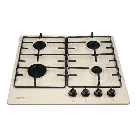 Hon surface NordFrost HS 6040 YR, gas, 4 burners, beige-1