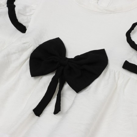 Kit for girls, white/black color, height 104 cm-7