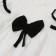 Kit for girls, white/black color, height 104 cm