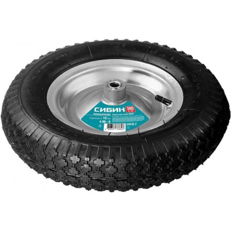 Pneumatic wheel, d = 380 mm, hub: diameter 16 mm-1