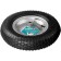 Pneumatic wheel, d = 380 mm, hub: diameter 16 mm