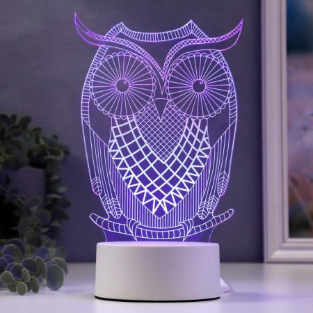 Lamp "Big Eagle" Led RGB from the network 9.5x13x22cm Risalux