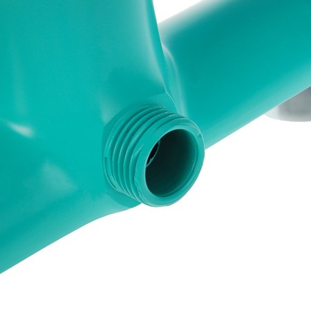 Shower mixer Accoona A8067M, single -leaf, turquoise-1