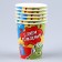Set of paper dishes disposable monsters ”: 6 plates, 1 garland, 6 glasses