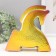 Souvenir Ceramics "Bending Horse" Green Chameleon 5x20.5x20.5 cm