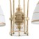 Dapiye chandelier 5he27 40W gold 57x57x40 cm Bayerlux
