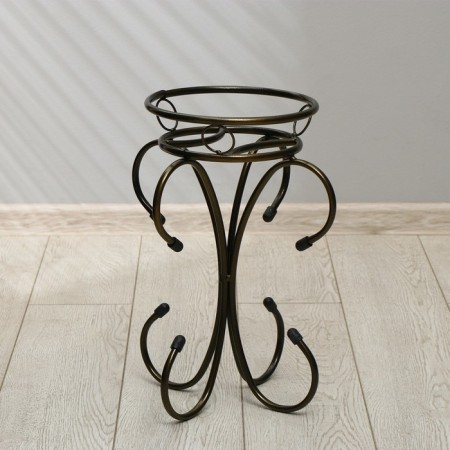 Flower stand, floor, 1 pot, d = 17 cm, bronze, "Lamur"