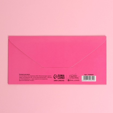 Happy birthday envelope, cat, embossing, 16.5 × 8 cm-1