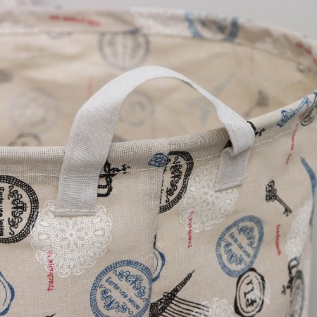 Basket Besnaya Tekstil Daudis "Paris", 35 × 35 × 60 cm-3