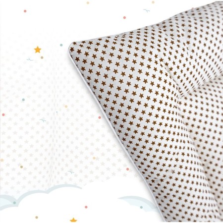 Children's pillow "Stars" swan fluff, size 40x60 cm-2