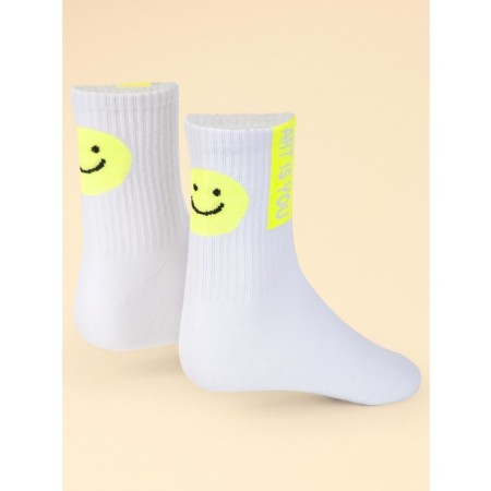 Nosk children, size 18-20, white, pink, 2 pcs-2