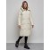 Coat insulated winter female, size 48, beige color
