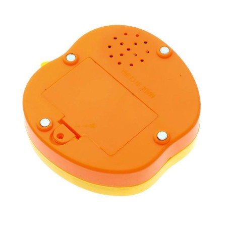 Musical nightlight "Funny animals", toy-designer, yellow color-3