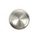 Handle button tundra, d = 23 mm, matte nickel color
