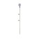 Wall lamp ST LUCE. SL1015.401.01. Gante. 1x60 W, E27, 6x131 cm, black color