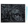 The engraving is large with the effect of silver "Hares near the forest road"